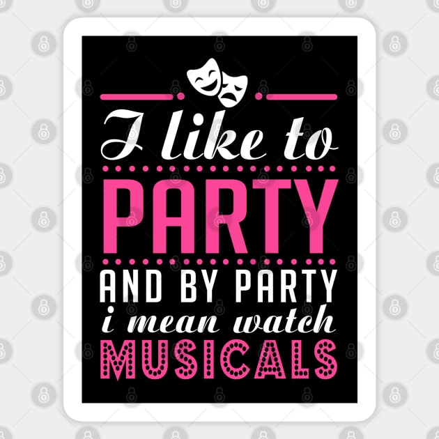 Party and Musicals Sticker by KsuAnn